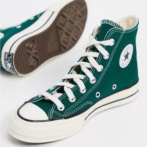 green high top converse chuck taylor all star